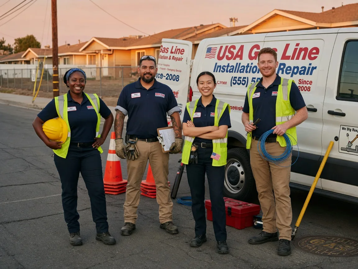 Gas Line Installation company in Kodak, TN